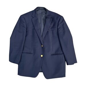 Lauren Ralph Lauren Navy Blazer Men’s Gold Buttons Classic Vintage SportJacket